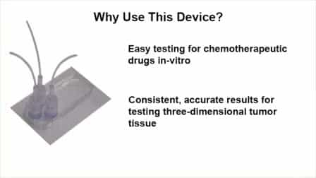 Microfluidic Device for Recreating a Tumor Microenvironment in Vitro