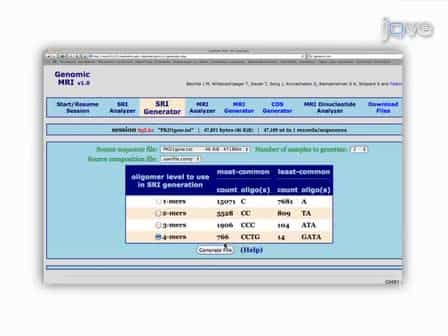 Genomic MRI - a Public Resource for Studying Sequence Patterns within Genomic DNA