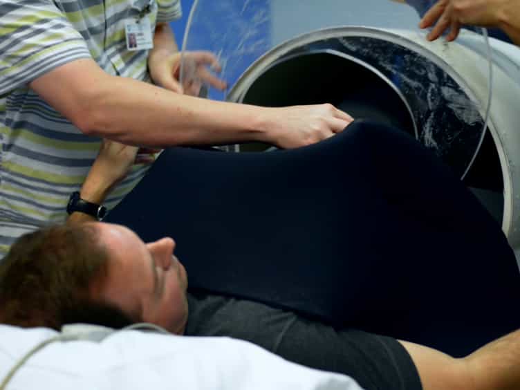 Assessing Cerebral Autoregulation via Oscillatory Lower Body Negative Pressure and Projection Pursuit Regression