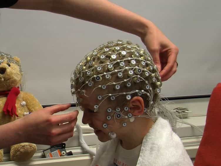 Cortical Source Analysis of High-Density EEG Recordings in Children