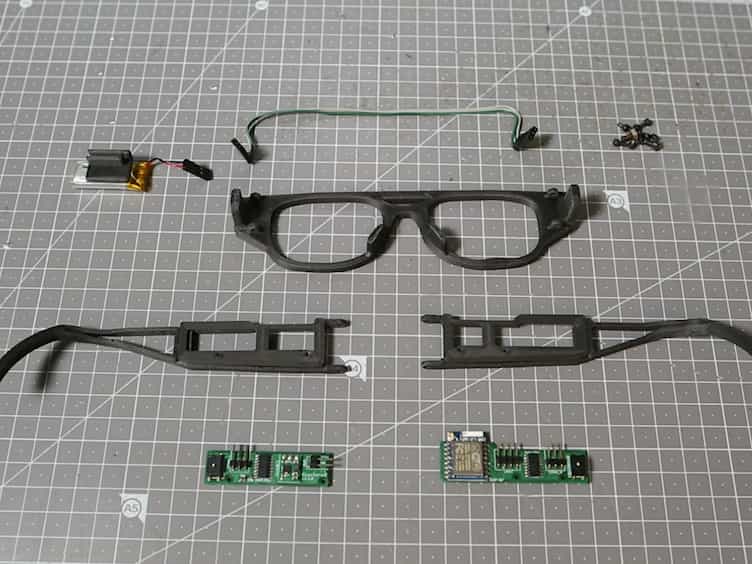Design and Evaluation of Smart Glasses for Food Intake and Physical Activity Classification