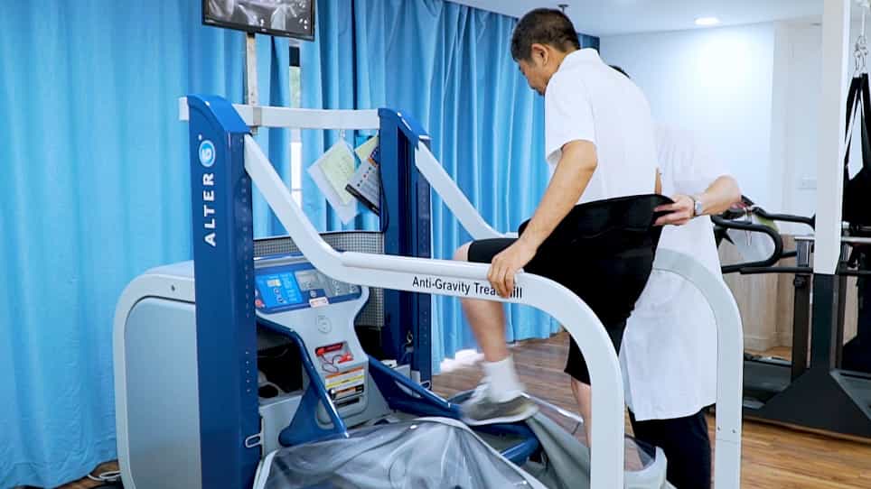 The Lower Body Positive Pressure Treadmill for Knee Osteoarthritis Rehabilitation