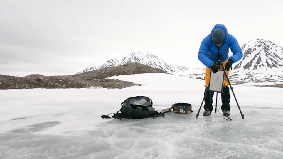 Laser-Induced Fluorescence Emission L.I.F.E. as Novel Non-Invasive Tool for In-Situ Measurements of Biomarkers in Cryospheric Habitats