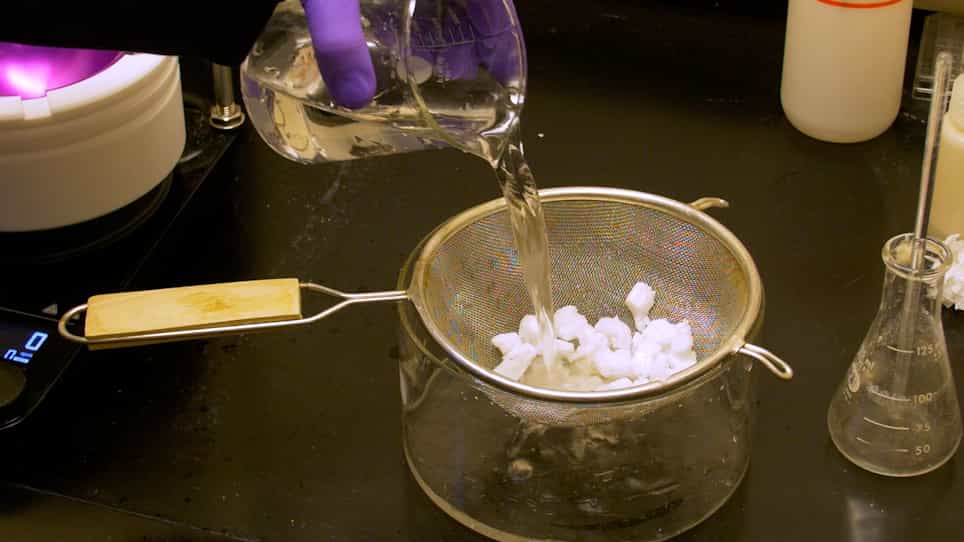 Preparation of Expanded Chitin Foams and their Use in the Removal of Aqueous Copper