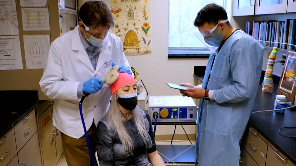 Employing Transcranial Magnetic Stimulation in a Resource Limited Environment to Establish Brain-Behavior Relationships
