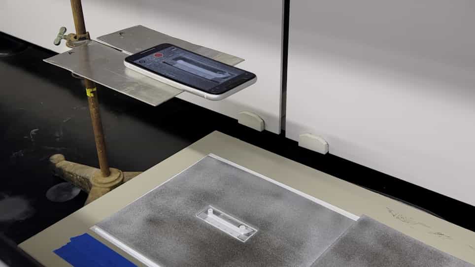 Frugal Imaging Technique of Capillary Flow Through Three-Dimensional Polymeric Printing Powders