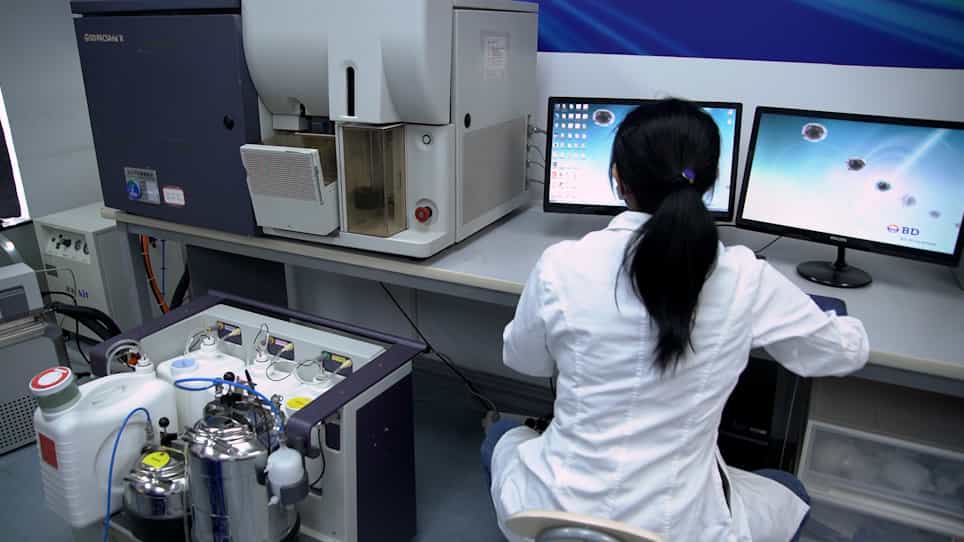 Separation of Immune Cell Subpopulations in Peripheral Blood Samples from Children with Infectious Mononucleosis