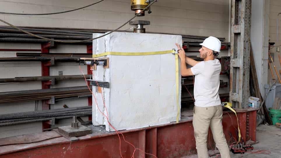 Determination of the Mechanical Properties of Flexible Connectors for Use in Insulated Concrete Wall Panels