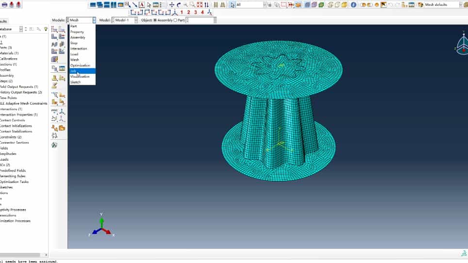 Finite Element Modeling for the Simulation of the Quasi-Static Compression of Corrugated Tapered Tubes
