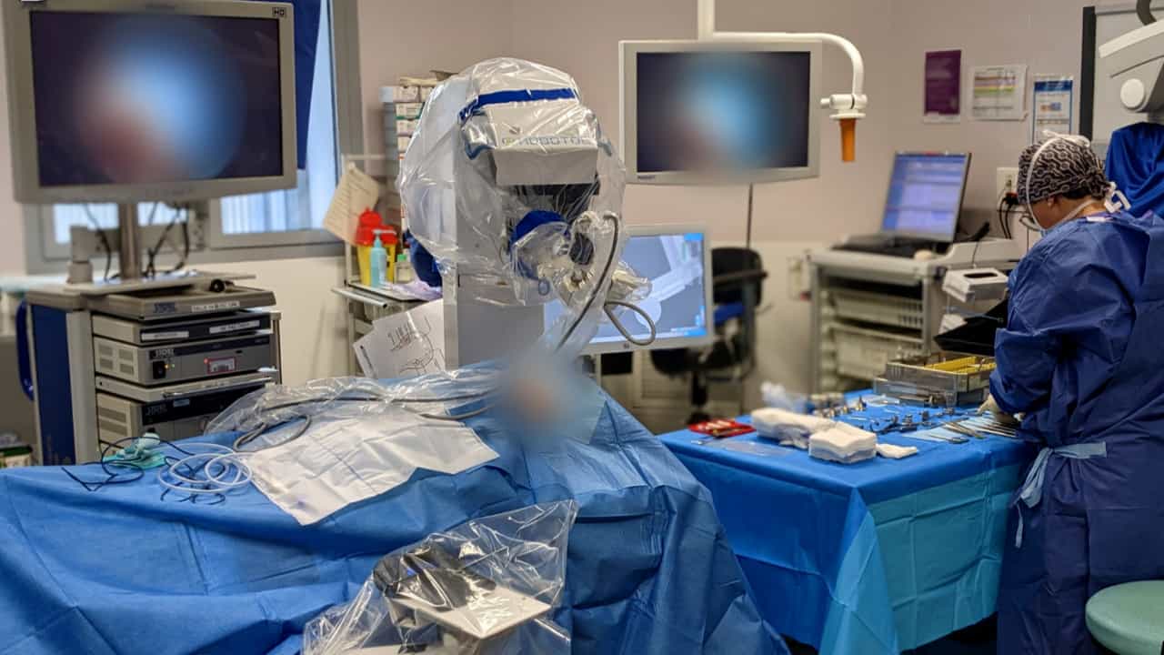 Robot-Assisted Transcanal Endoscopic Ear Surgery for Congenital Cholesteatoma