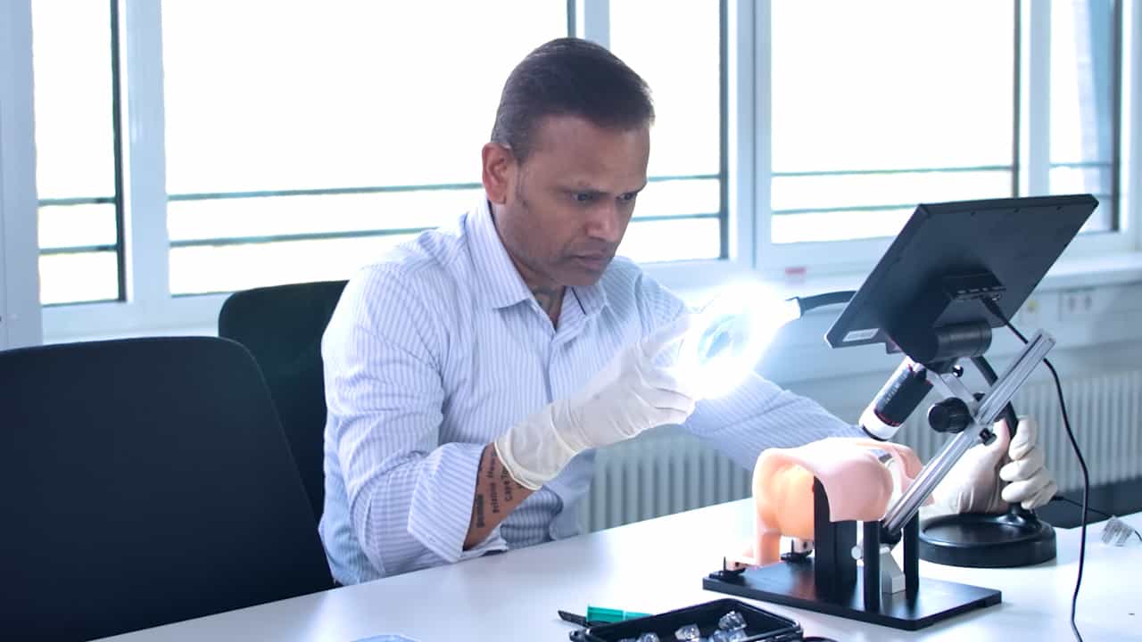Testing a Cochlear Implant Electrode Insertion Training System for Optimal Electrode Array Placement in Different Inner Ear Anatomies