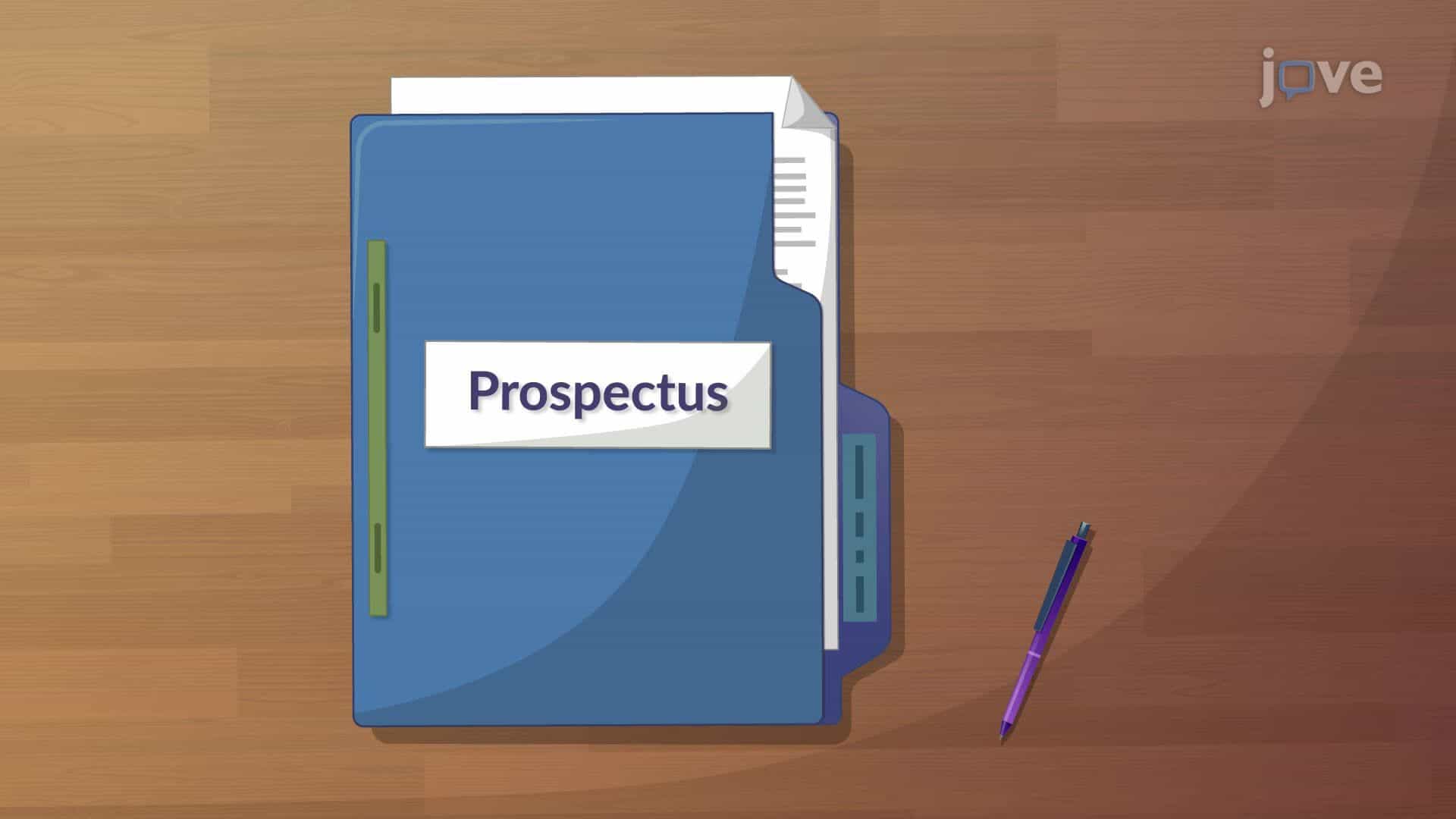 Drafting a Prospectus