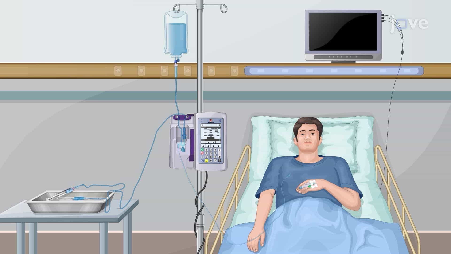 Controlled Infusion of Radiopharmaceutical Agent Using a Peristaltic Pump