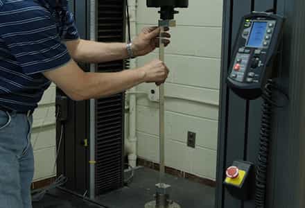 Steel Column Buckling and Measuring the Buckling Capacity