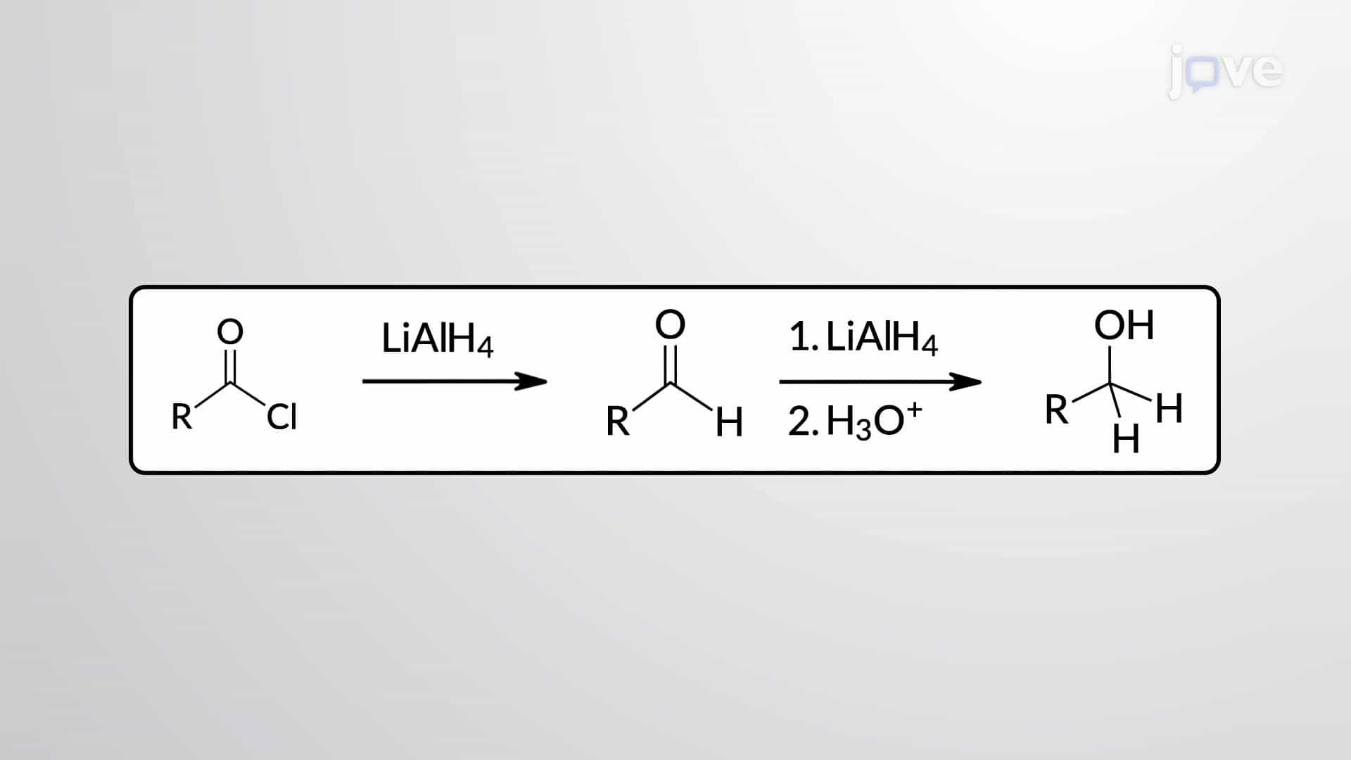 Acid Halides to Alcohols: LiAlH4 Reduction