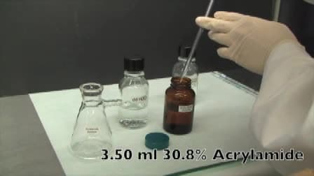 Pouring and Running a Protein Gel by reusing Commercial Cassettes