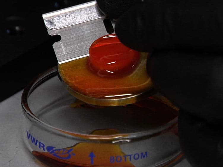Micro 3D Printing Using a Digital Projector and its Application in the Study of Soft Materials Mechanics