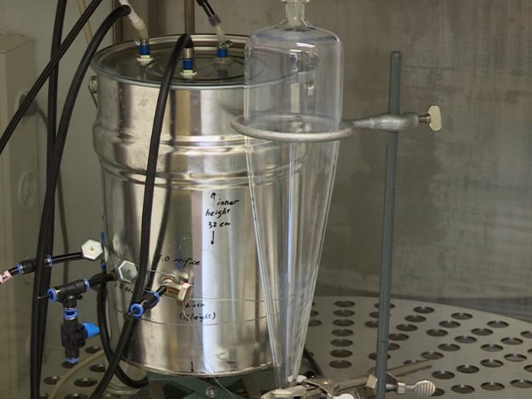 A System to Create Stable Nanoparticle Aerosols from Nanopowders