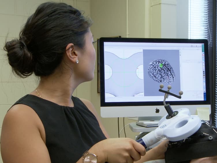 Combined Transcranial Magnetic Stimulation and Electroencephalography of the Dorsolateral Prefrontal Cortex