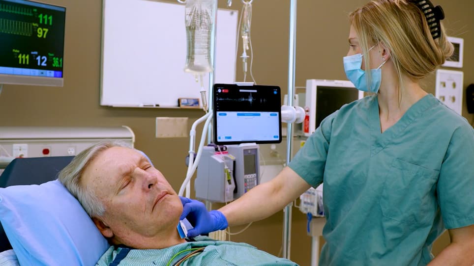 Continuous Venous-Arterial Doppler Ultrasound During a Preload Challenge