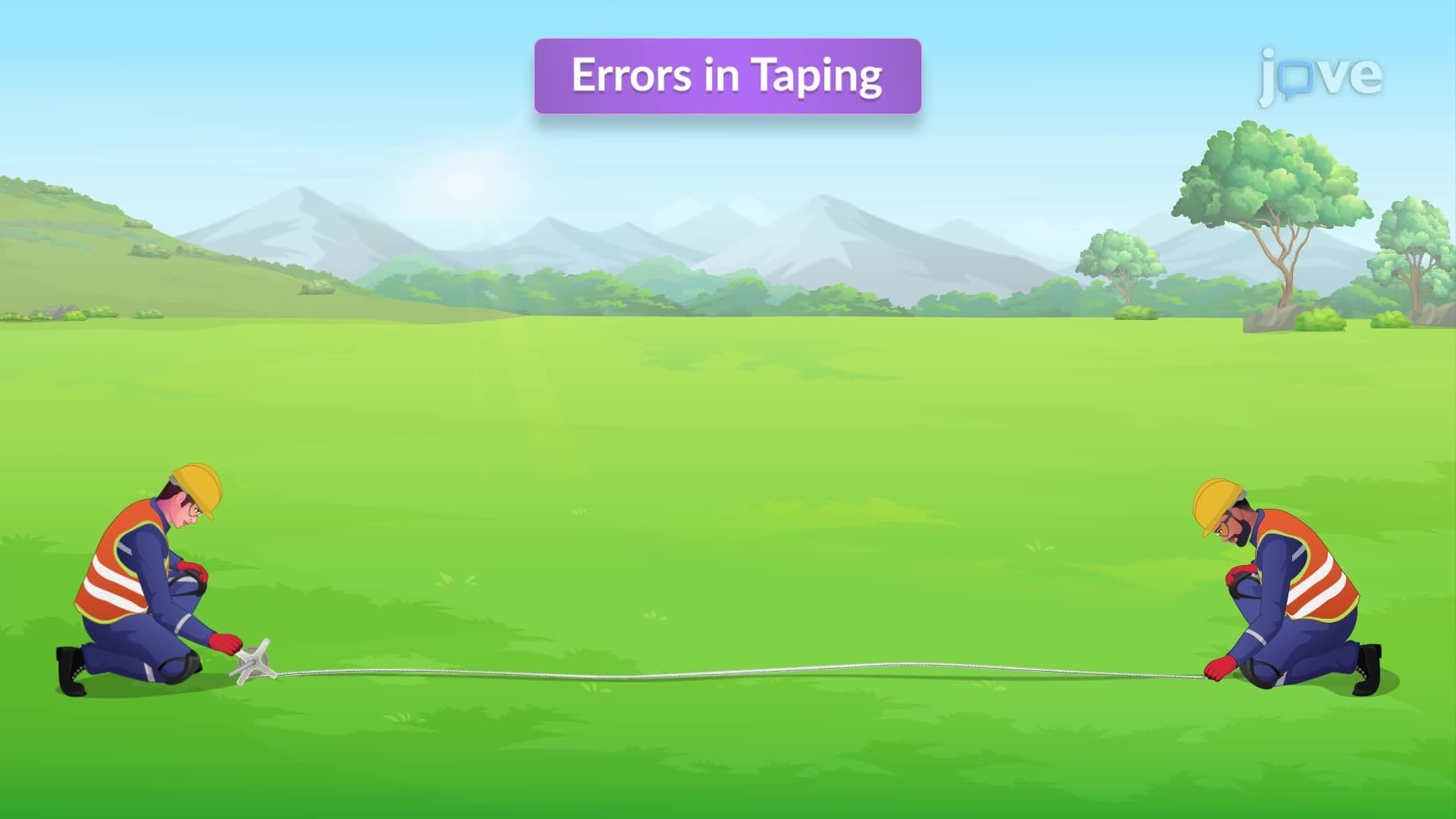 Errors in Taping