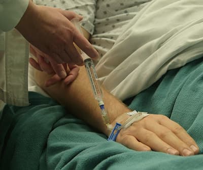 Assessing and Flushing a Peripheral Intravenous Line