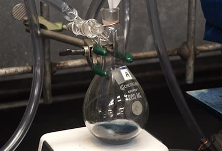 Synthesis Of A Ti(III) Metallocene Using Schlenk Line Technique