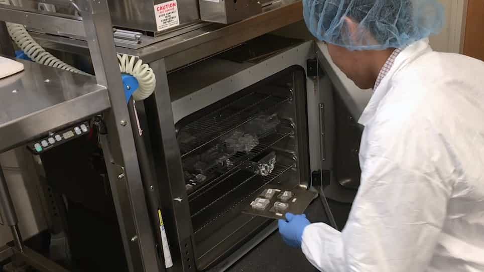 Scalable Fabrication of Stretchable, Dual Channel, Microfluidic Organ Chips