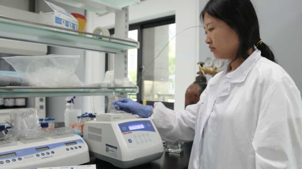 Targeted Antibody Blocking by a Dual-Functional Conjugate of Antigenic Peptide and Fc-III Mimetics DCAF