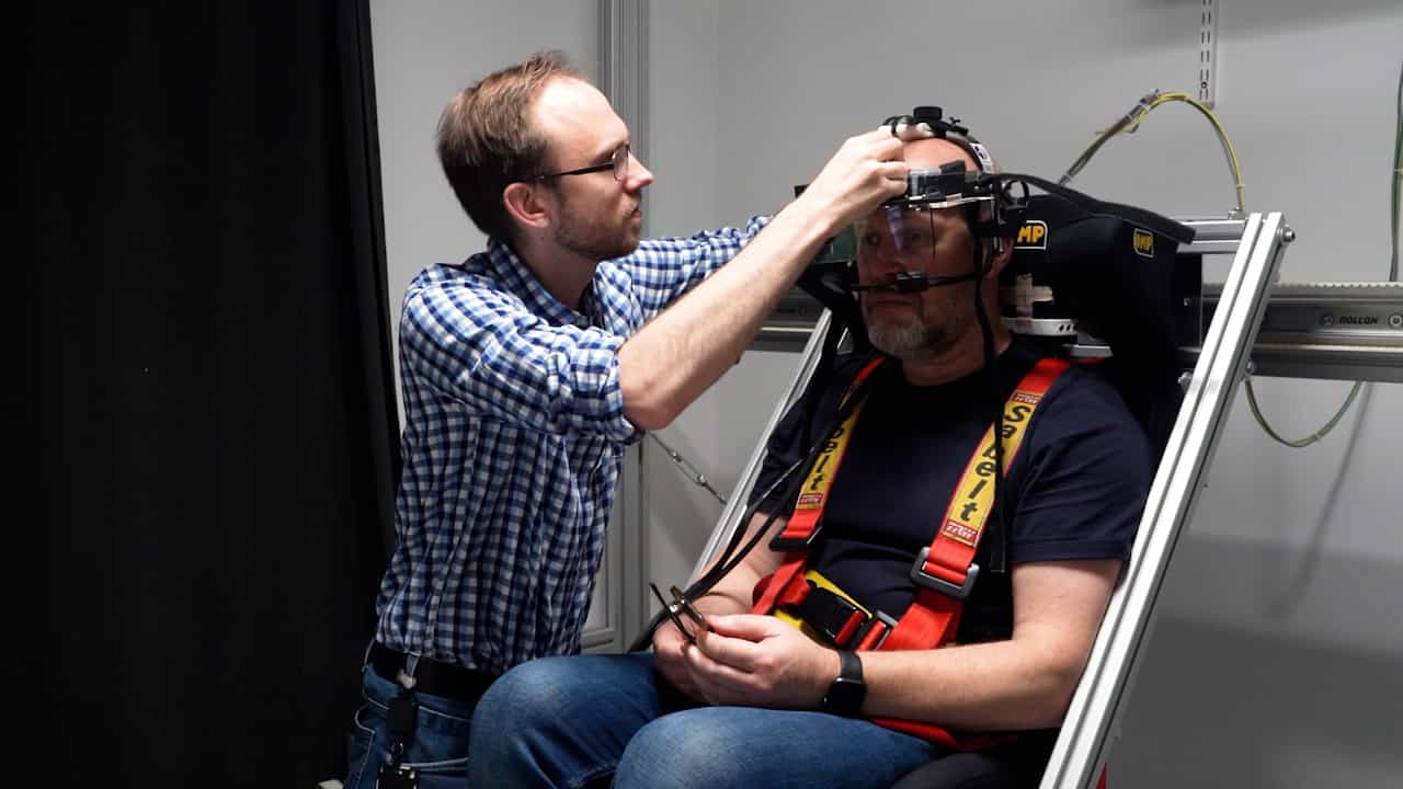 Using Eye-tracking to Assess the Relative Importance of Visual and Vestibular Input to Subcortical Motion Processing in the Roll Plane